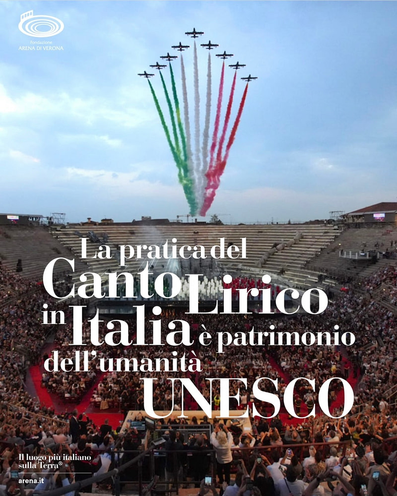 CANTO LIRICO ITALIANO PATRIMONIO UNESCO